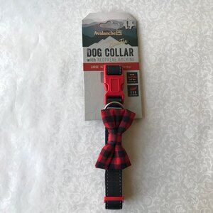 Avalanche Dog Bowtie Collar w Neoprene Backing Lightweight Size : L